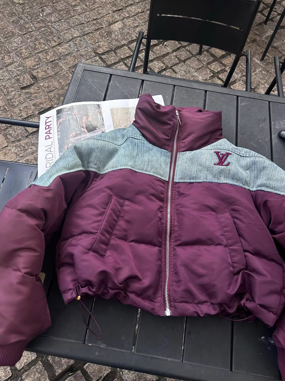 Denim Puffer