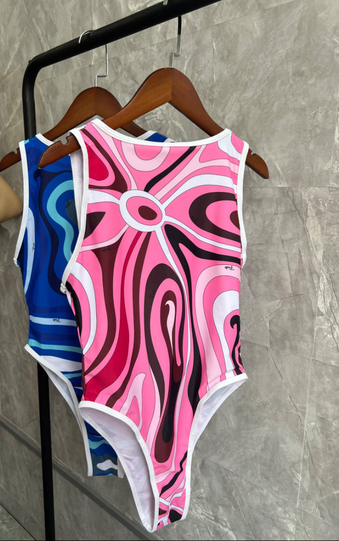 Multi Color Swim with long cover