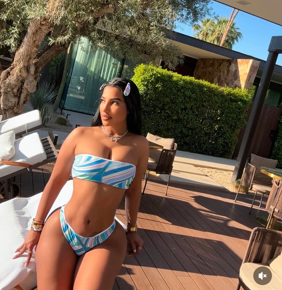 Two Piece bandeau swim