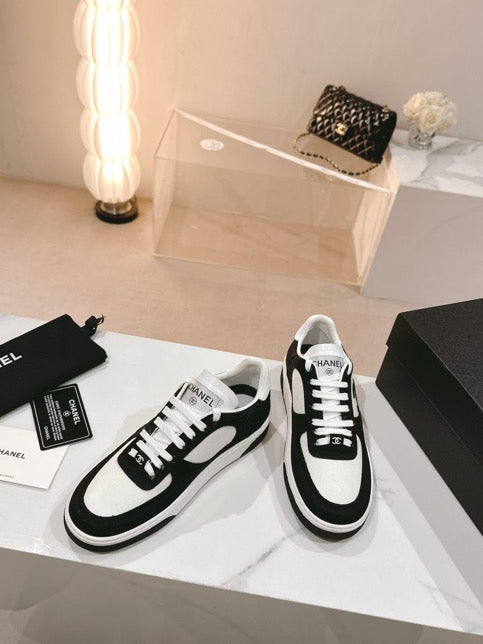 Colorful tennis shoes with white
