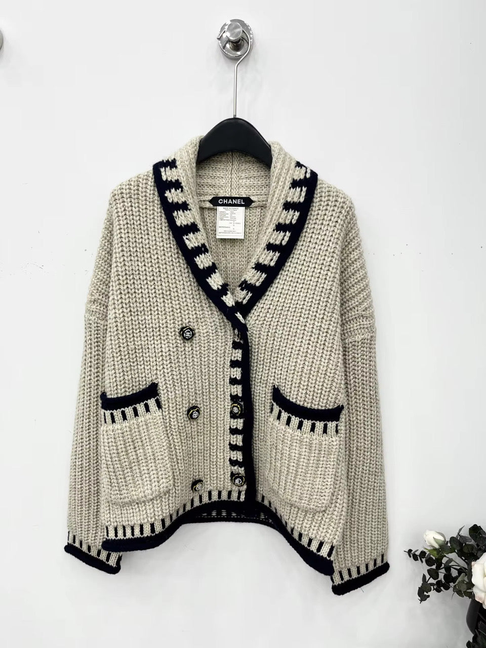 Knit button down cardigan