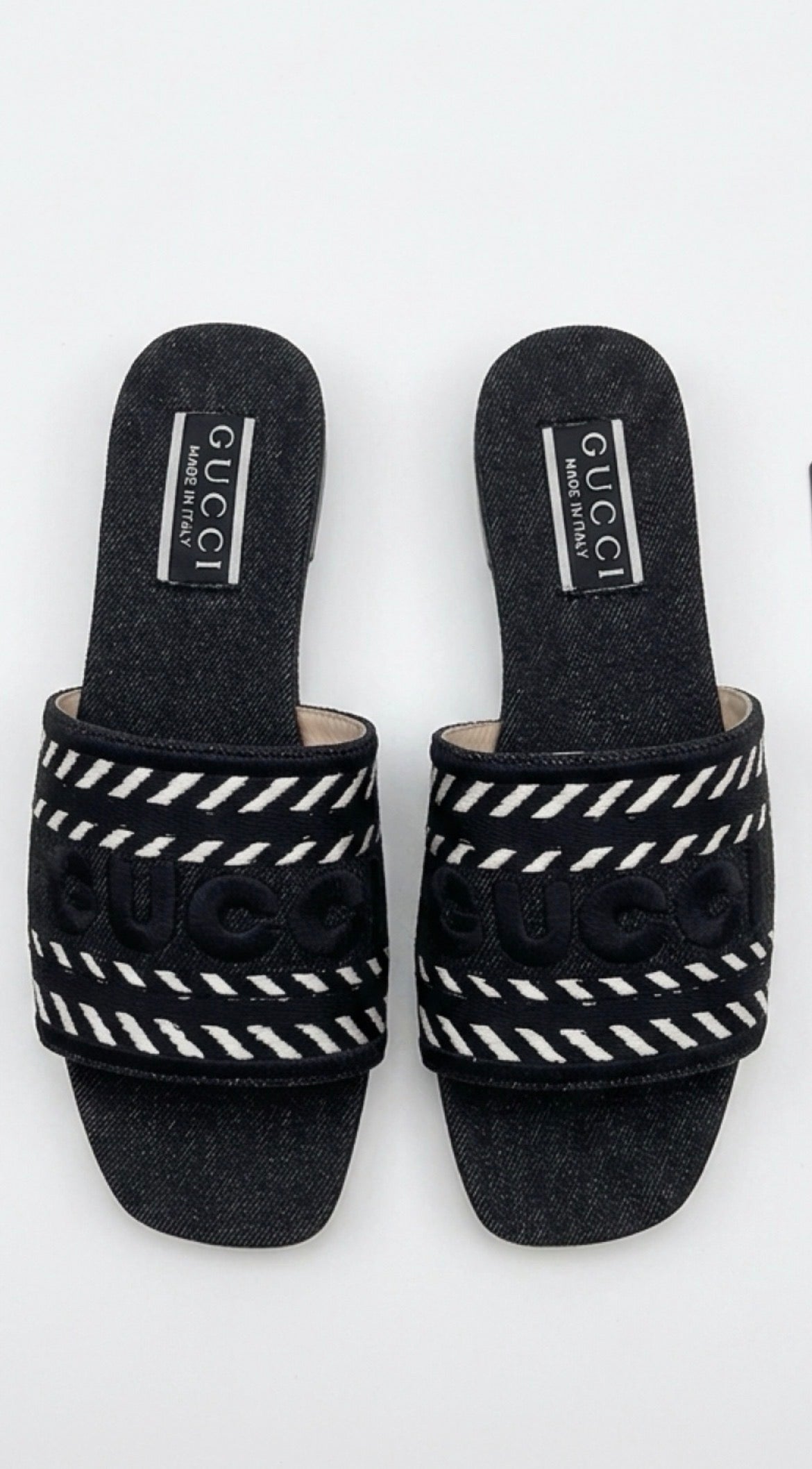 Denim Flats