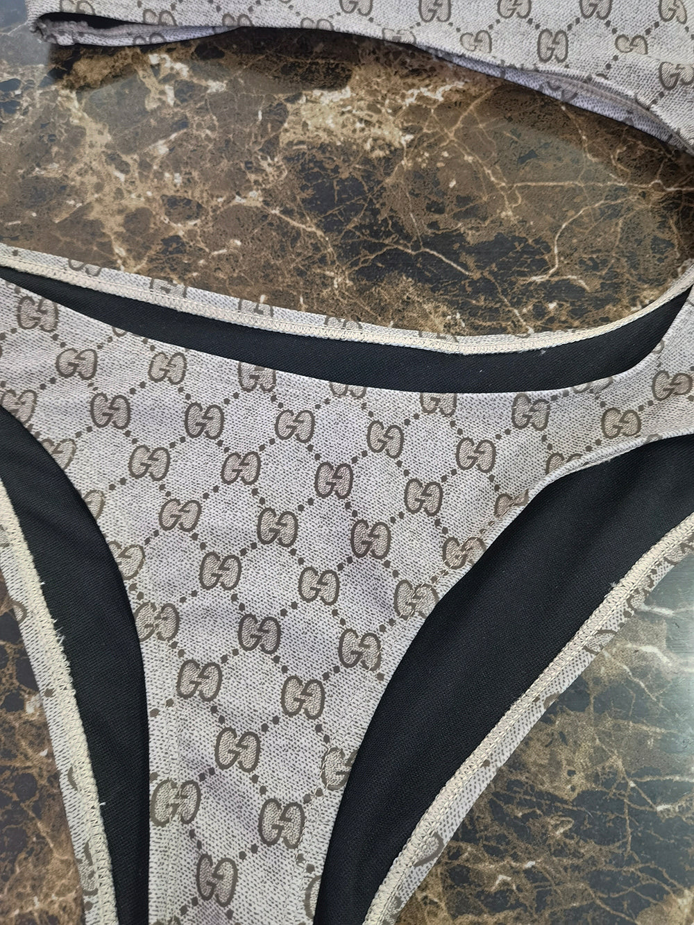 Brown Monokini