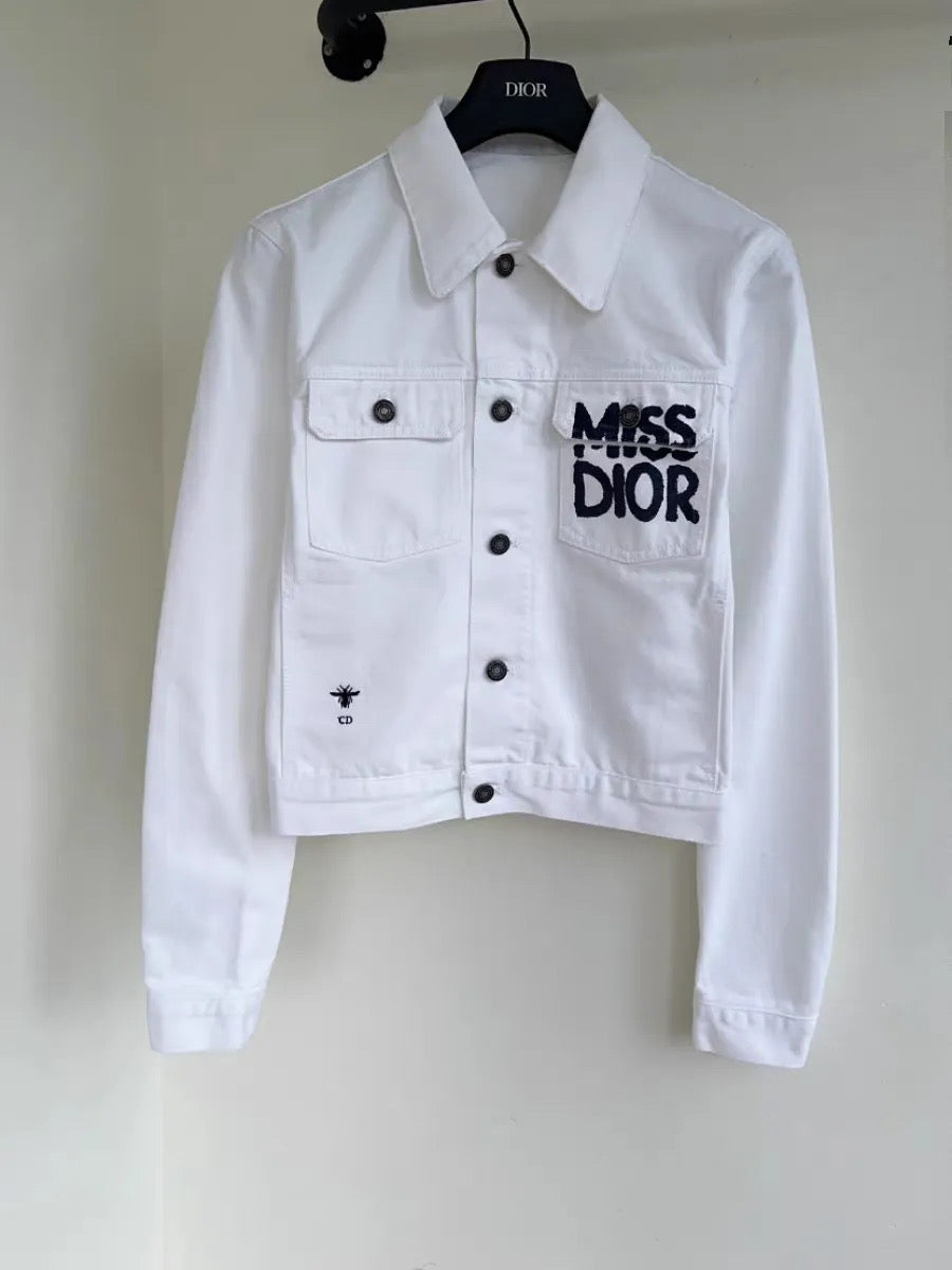 White Denim Jacket (CART DISCOUNT)