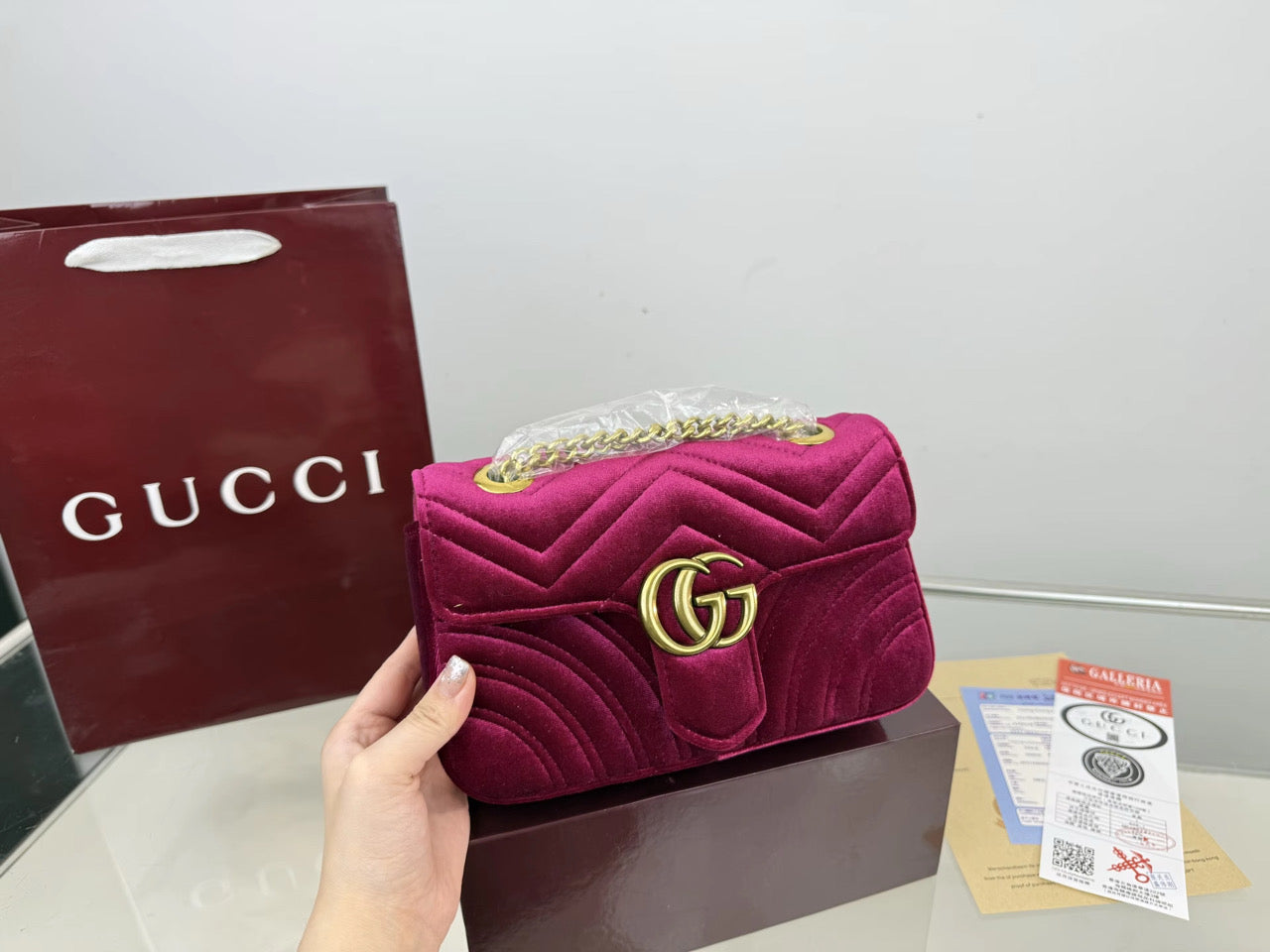 Mini Velvet Bag