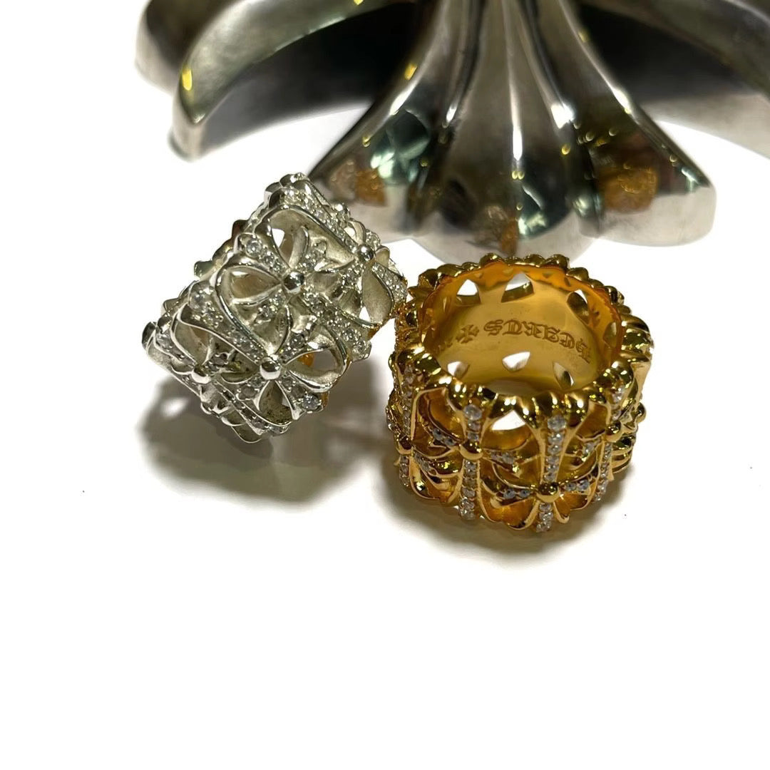 Gold Ring bedazzled