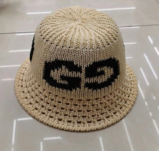Rattan Bucket Hat (BLACK SHIP READY)