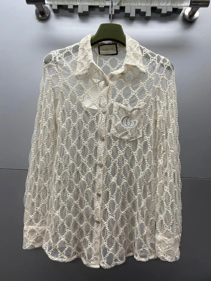 Sheer Lace Top