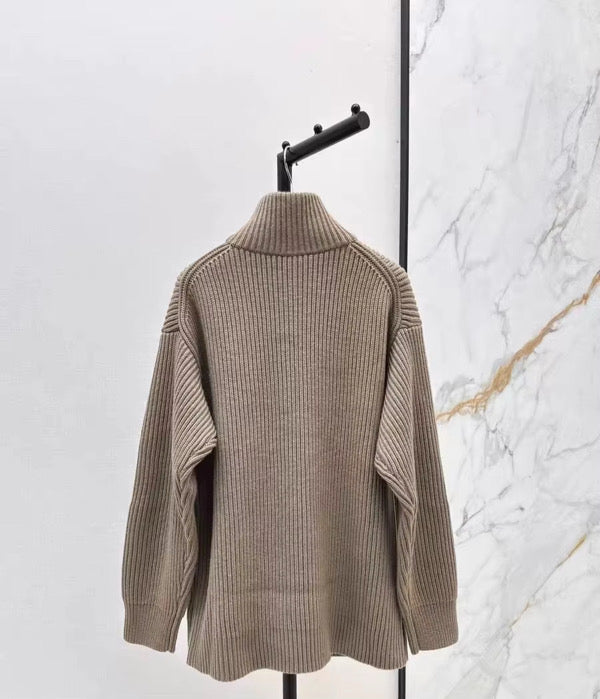 Dark Gray or Red Long Sweater