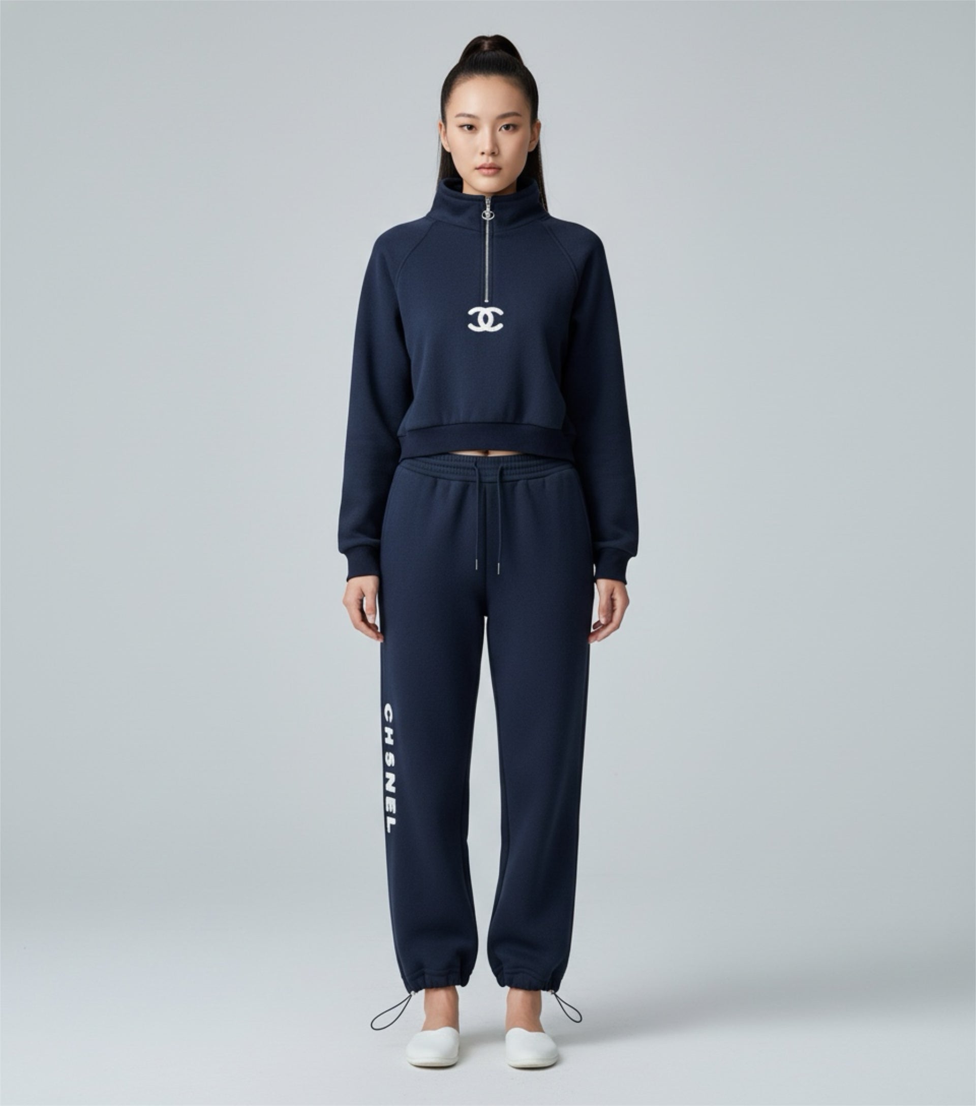 Two Piece Set with Zipper