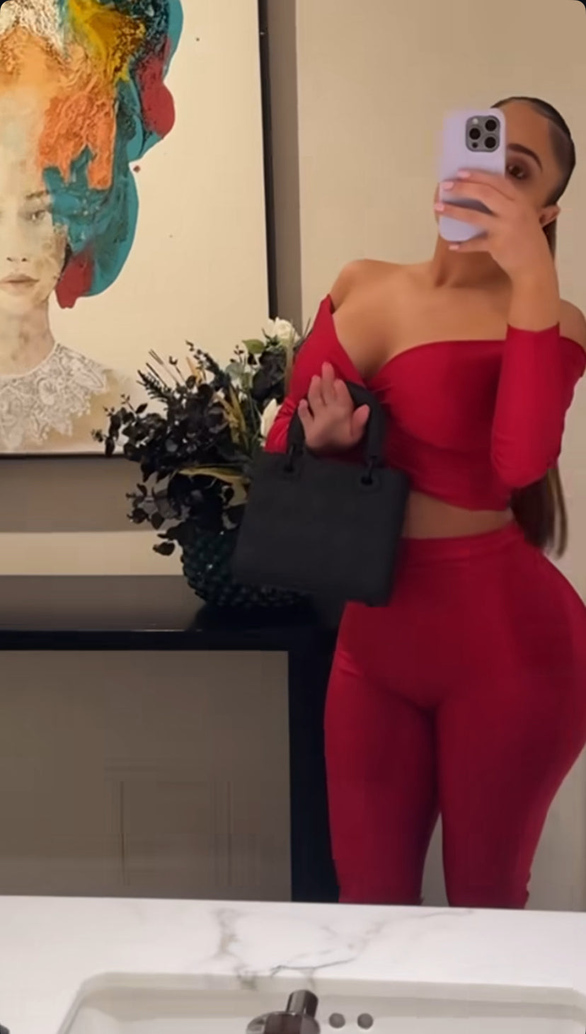 Two Piece off the Shoulder