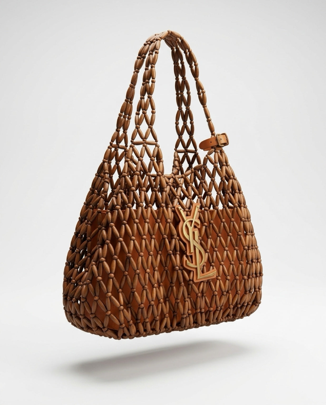 Wood design Beach Bag