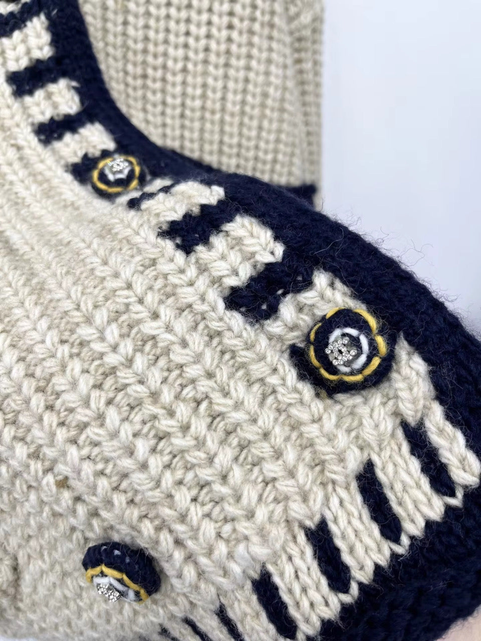 Knit button down cardigan