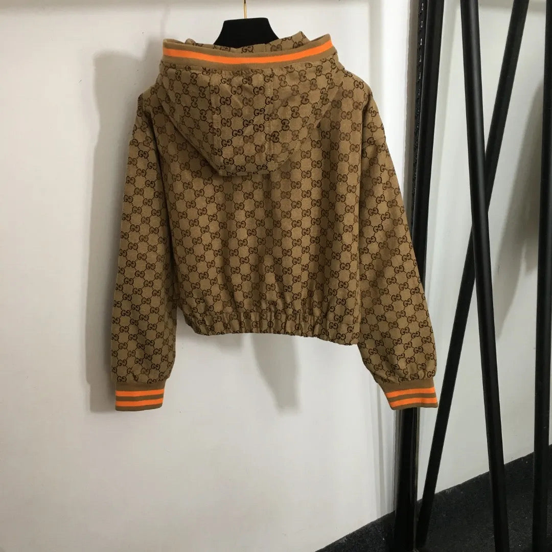 Brown & Orange Two piece set