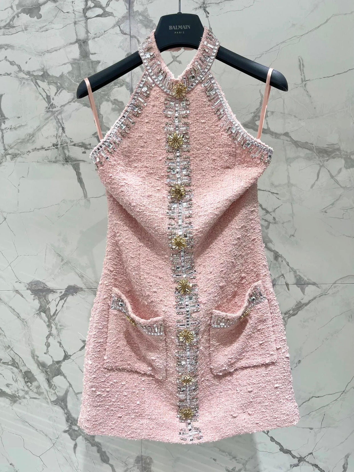 Bedazzled Pink Dress