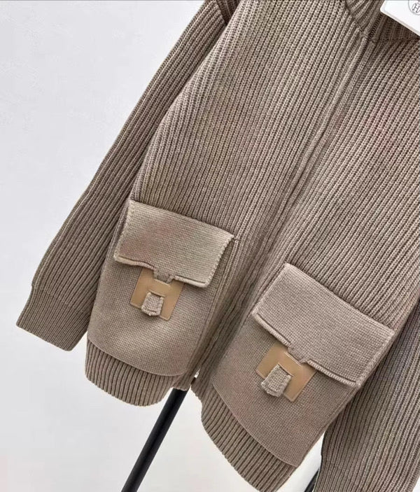 Dark Gray or Red Long Sweater