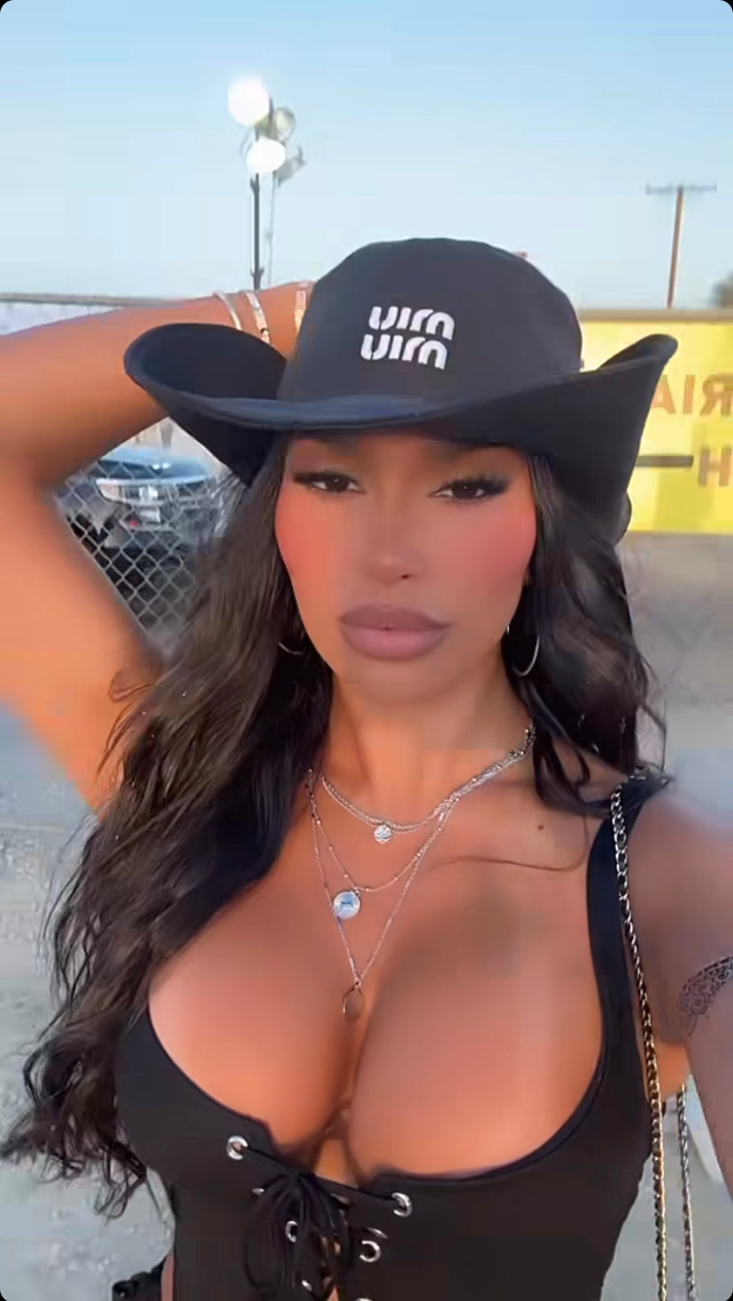 Black or Blue Cowboy Hat