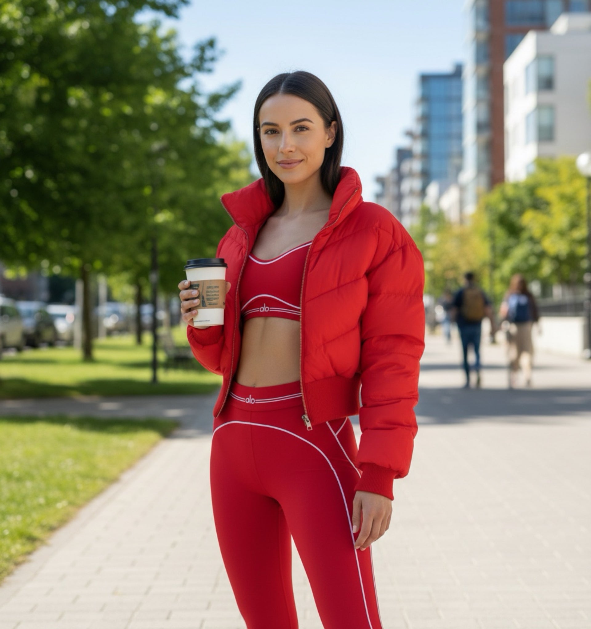 Red High Waisted Set (1,000+ SOLD)