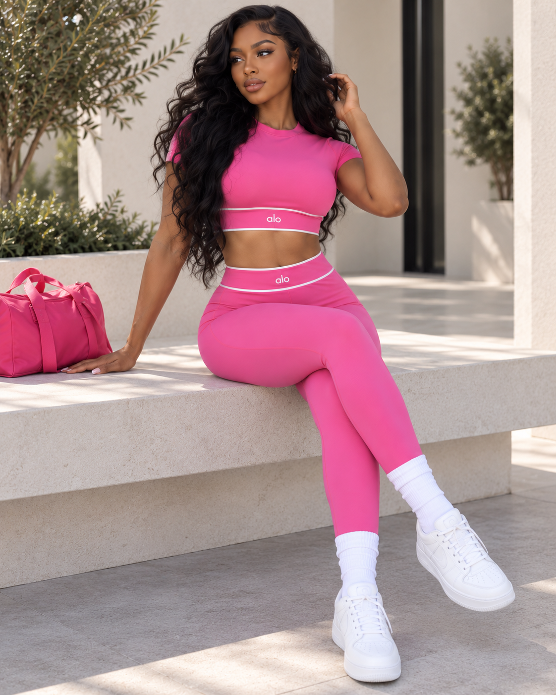 Two Piece Stretchy Set