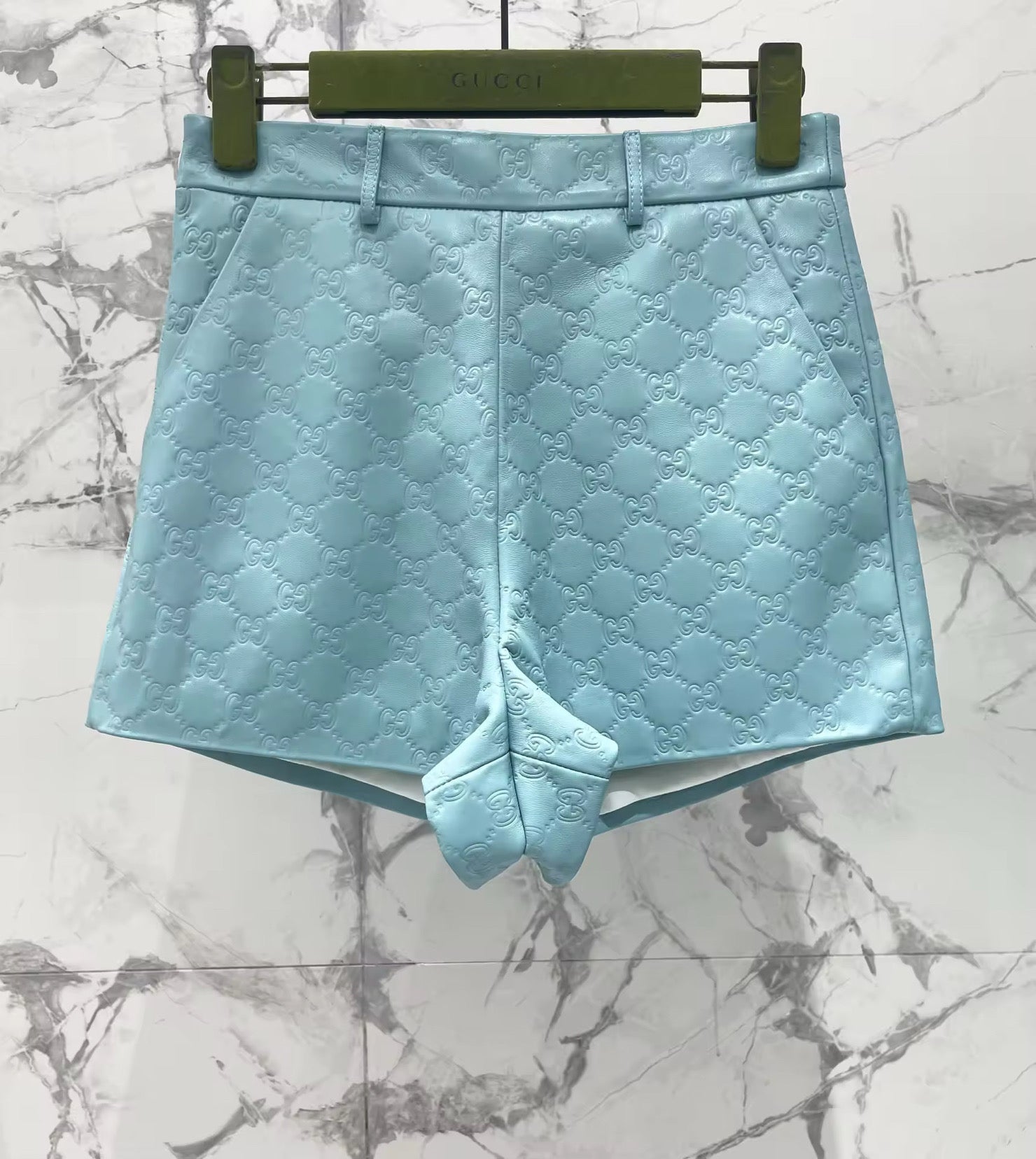 Blue Leather Set