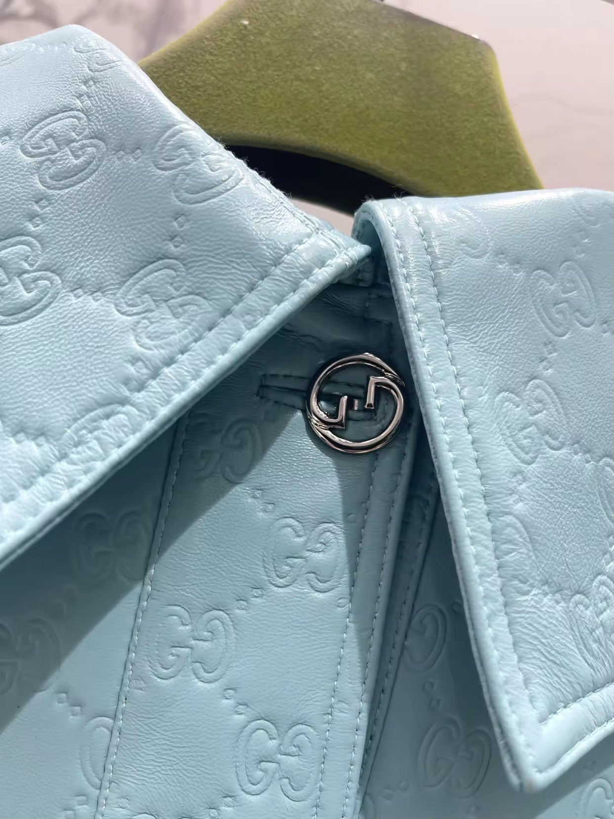 Blue Leather Set