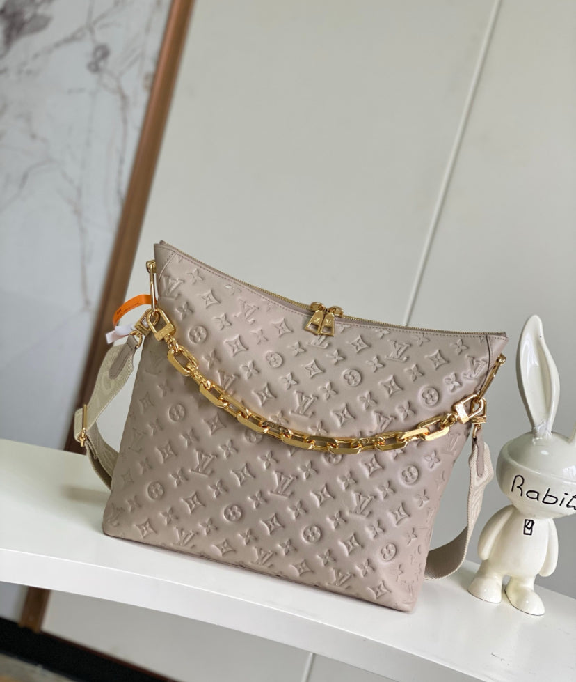 Tall oversized purse