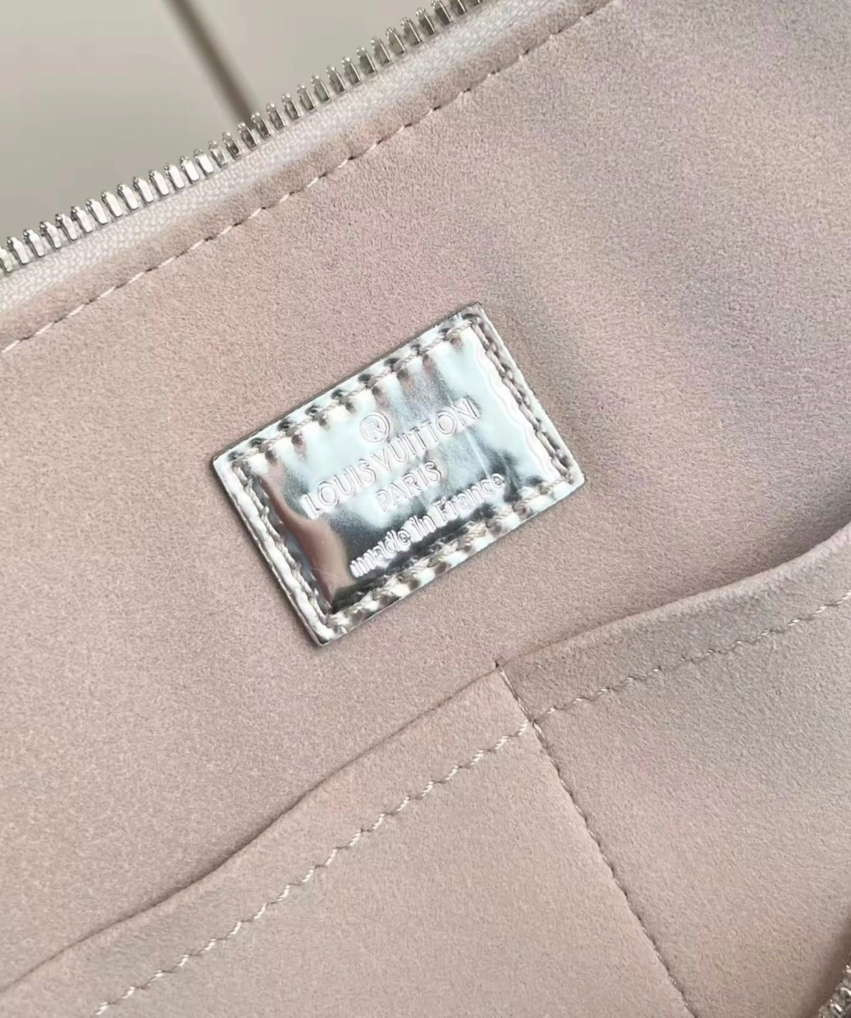 Medium Silver Purse