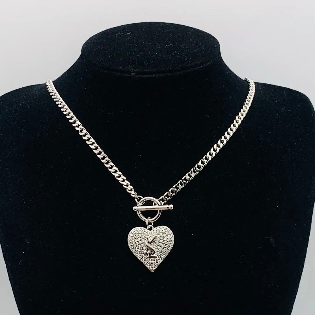 Large heart Necklace