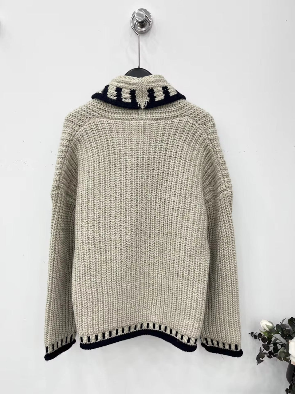 Knit button down cardigan