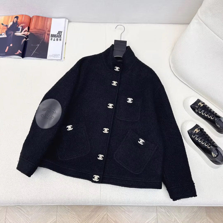 Black Oversized Button up