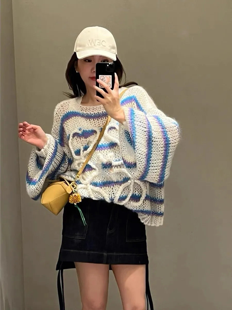 Sheer light Sweater