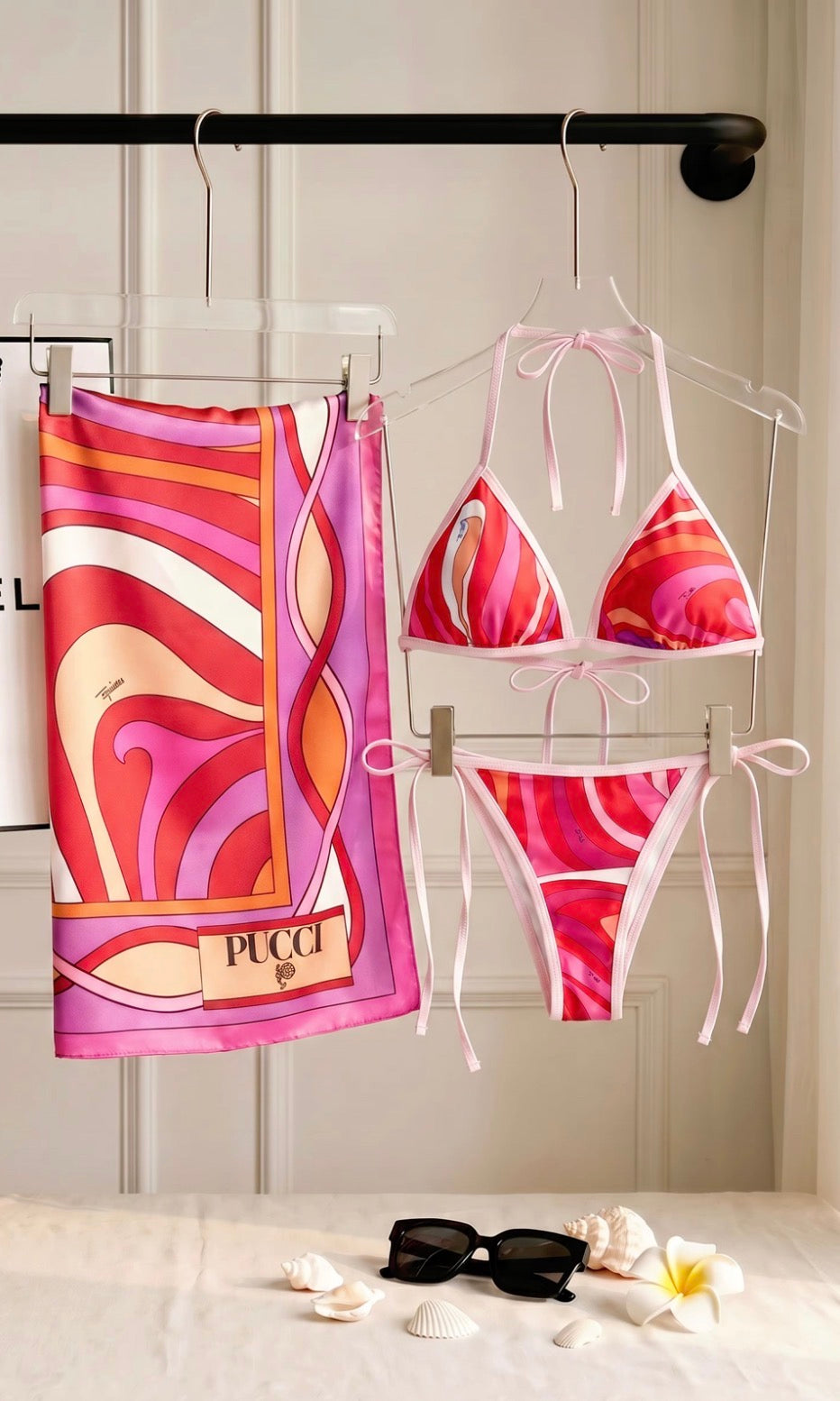 Bikini and Silk cover up