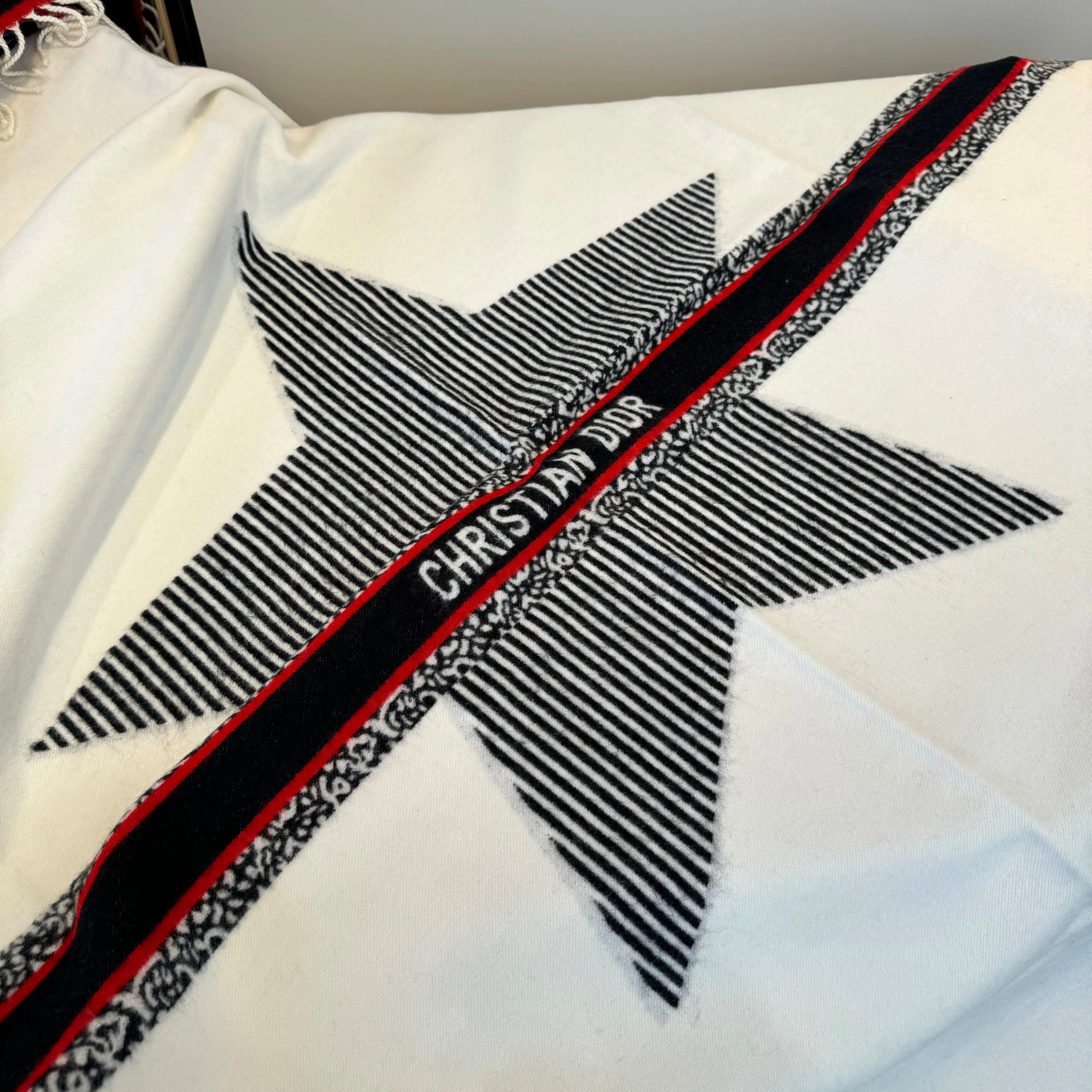 White Shawl with Star