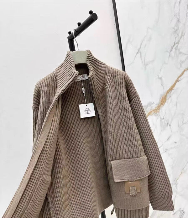 Dark Gray or Red Long Sweater