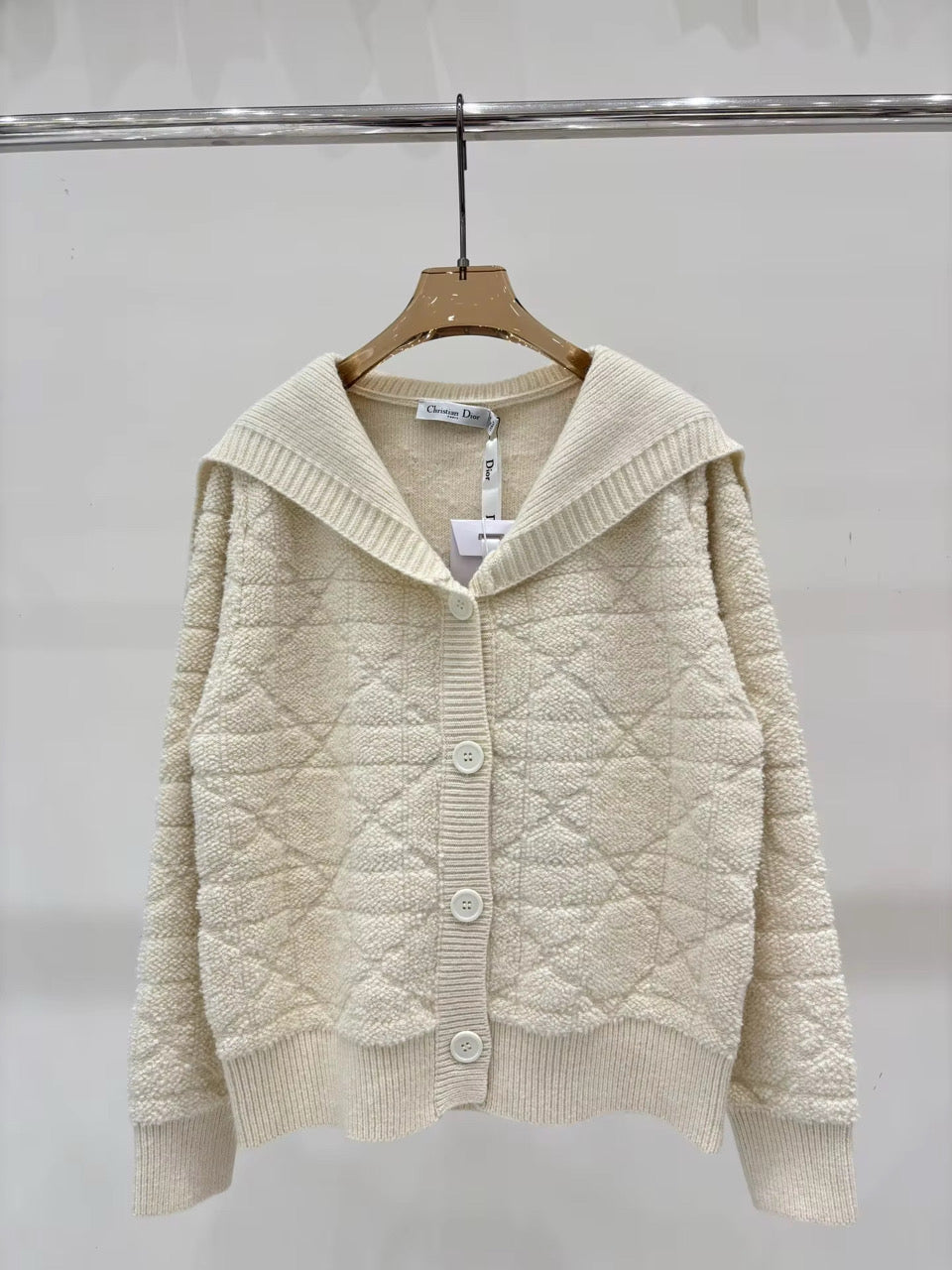 The perfect beige cardigan