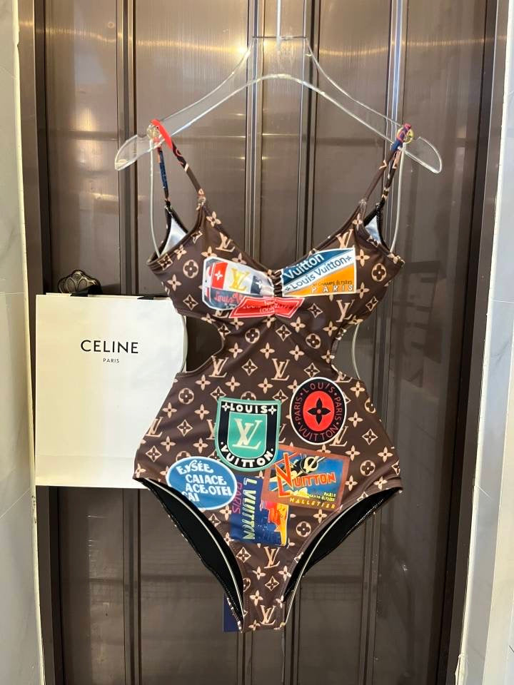 Brown Monokini