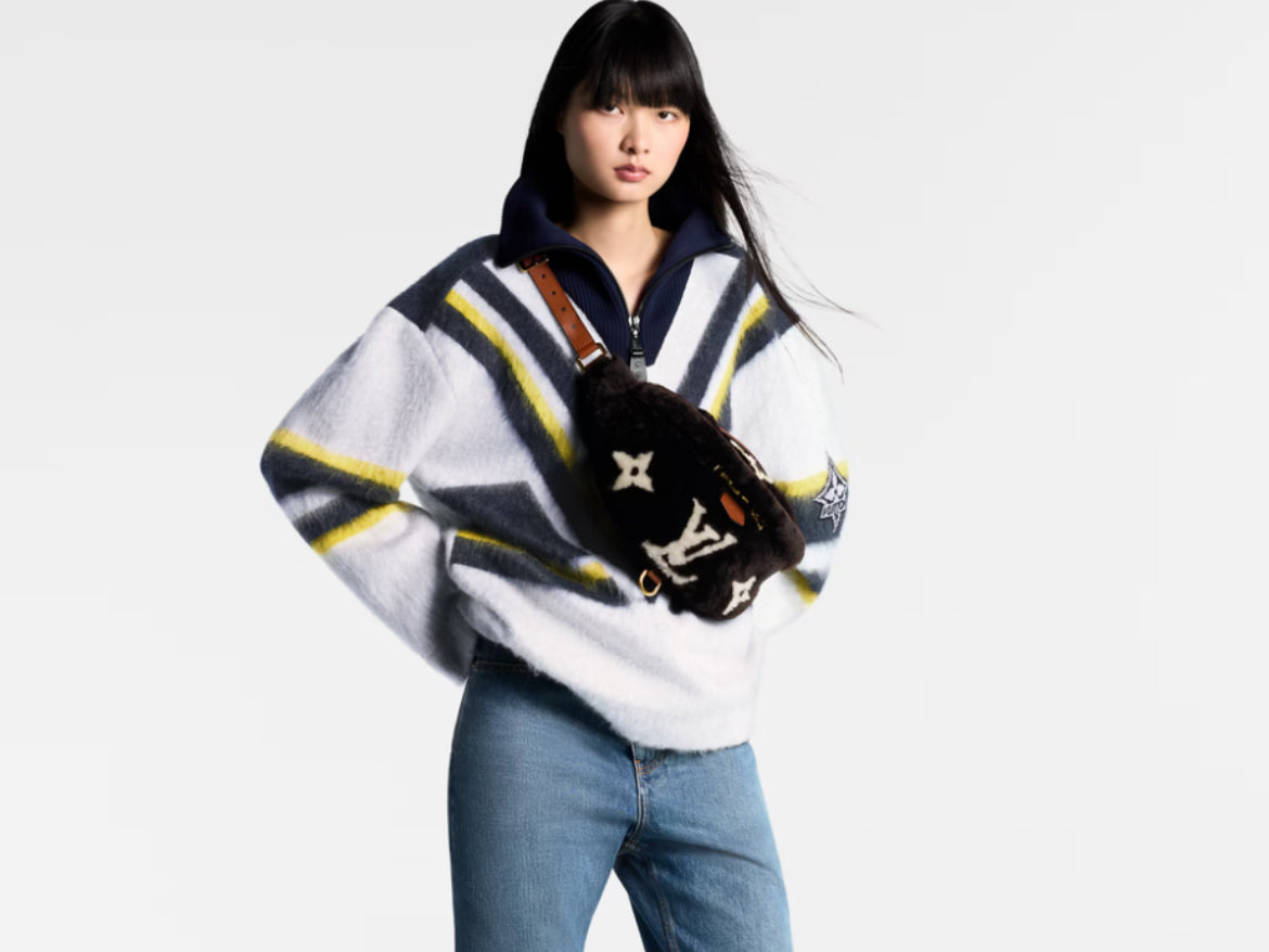 Fuzzy waist bag in multiple colors