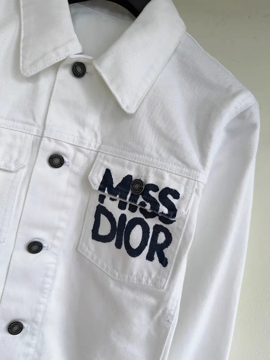 White Denim Jacket (CART DISCOUNT)