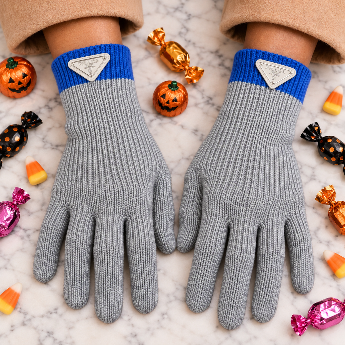 The Aspen Ribbed Knit Gloves