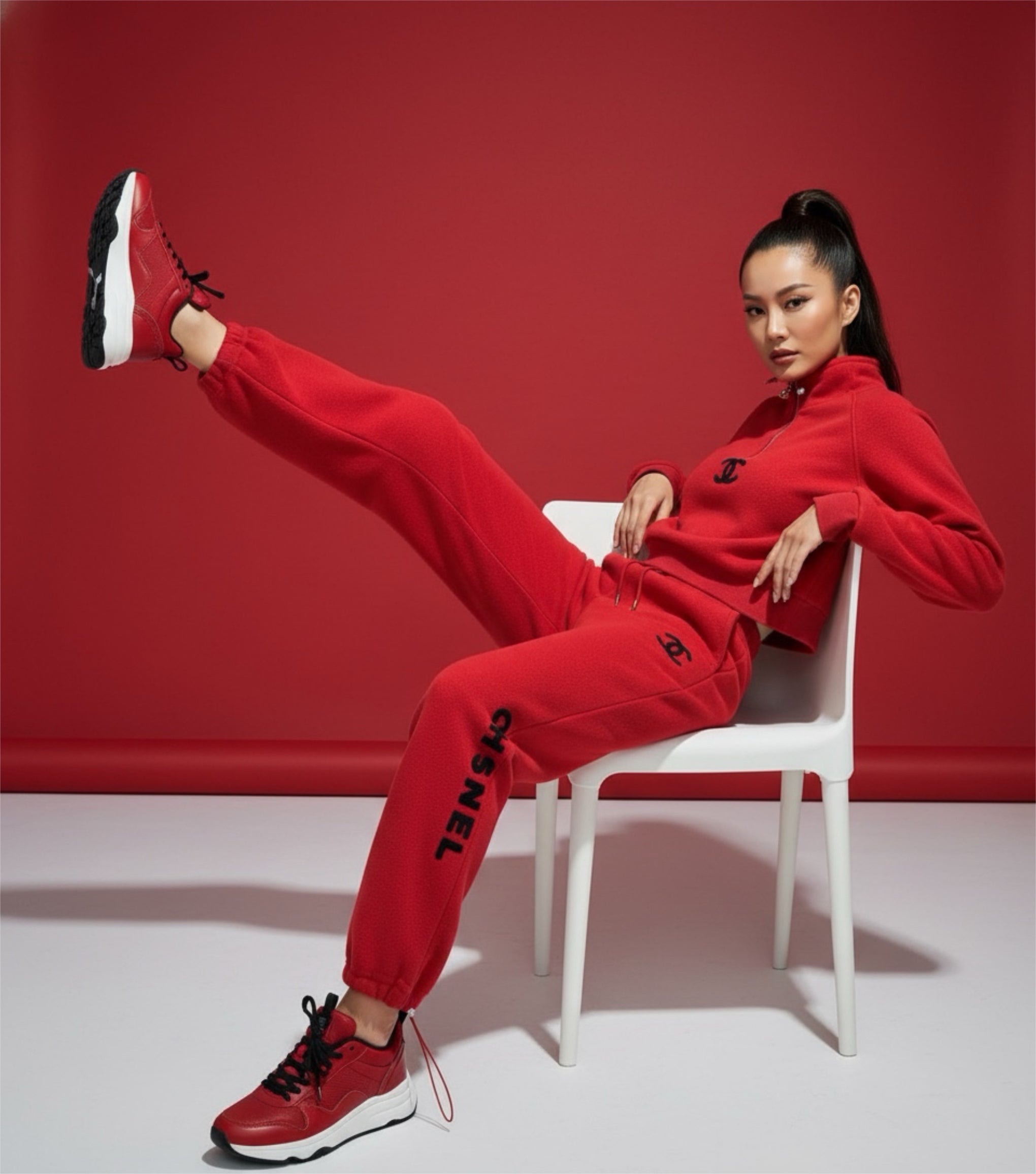 Two Piece Set with Zipper