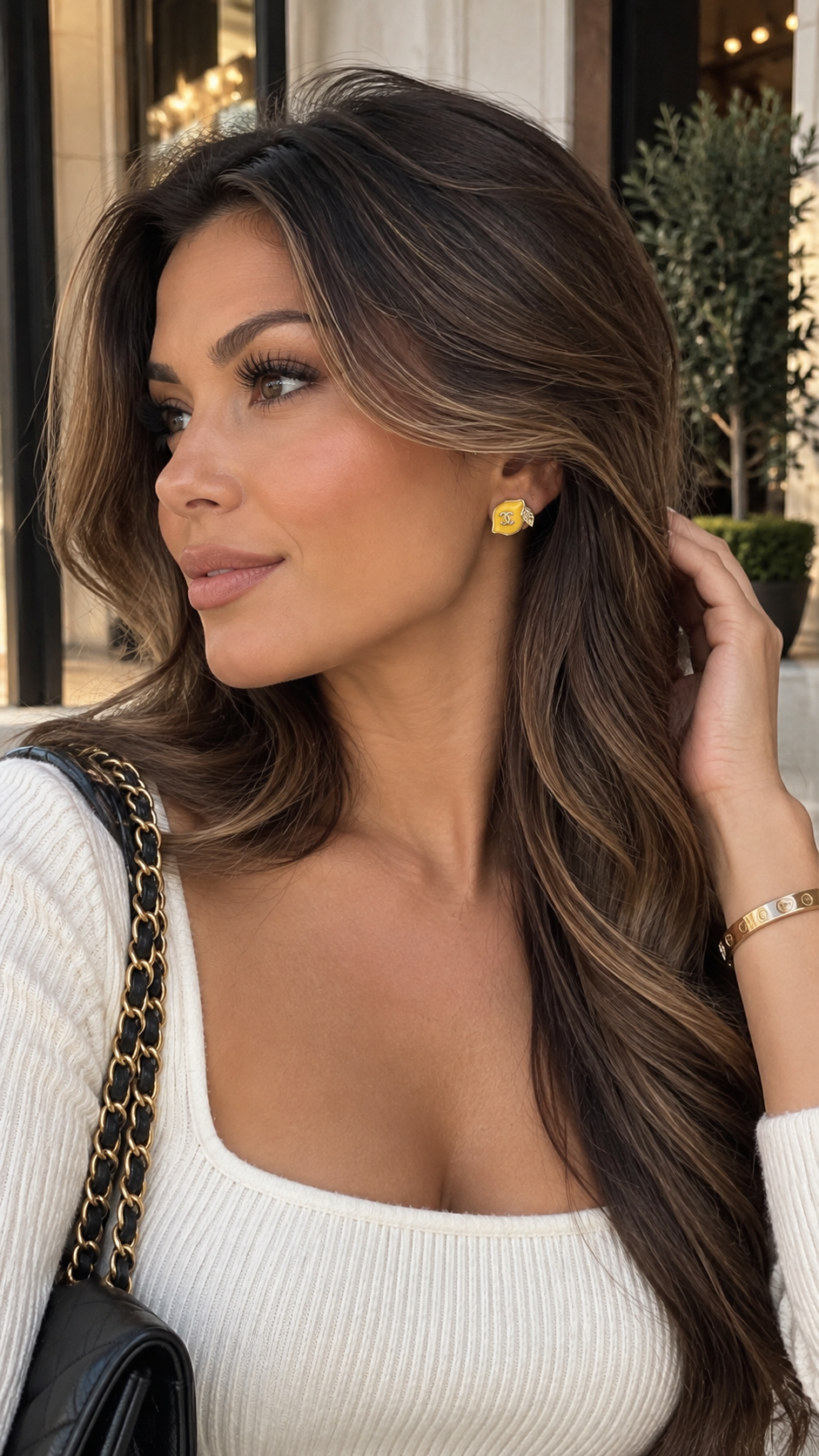 Mini Lemon Earrings