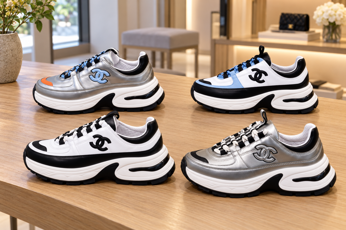 The Elevated Stride Platform Sneakers