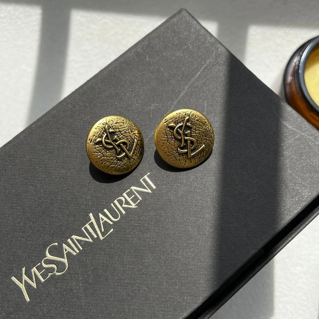 Medium Gold Earrings
