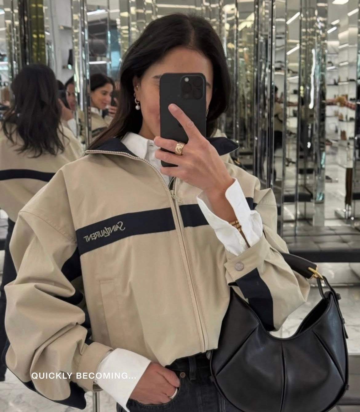 Taupe Zip Up