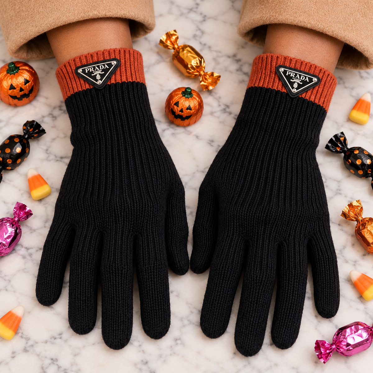 The Aspen Ribbed Knit Gloves