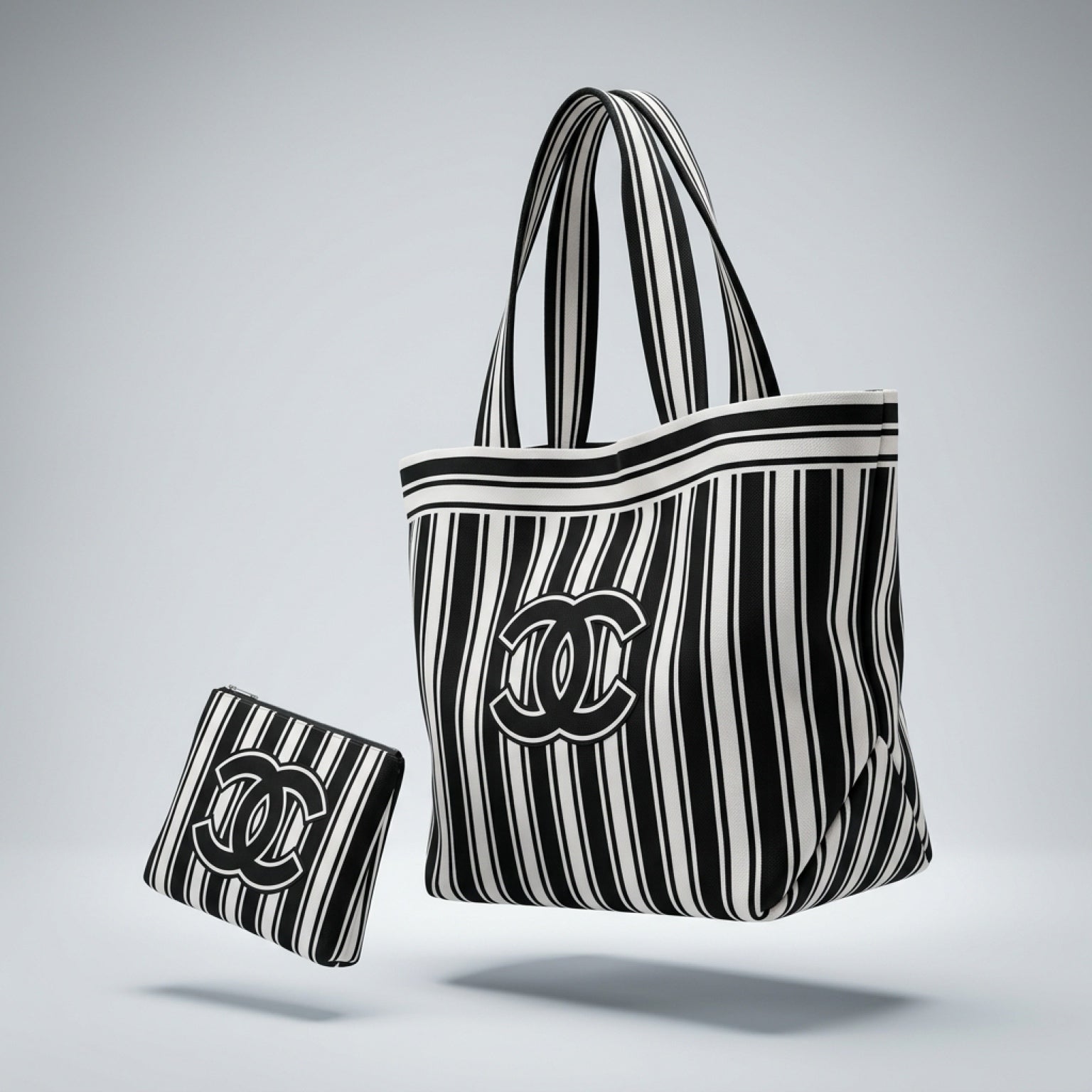 Beach Bag with Wallet