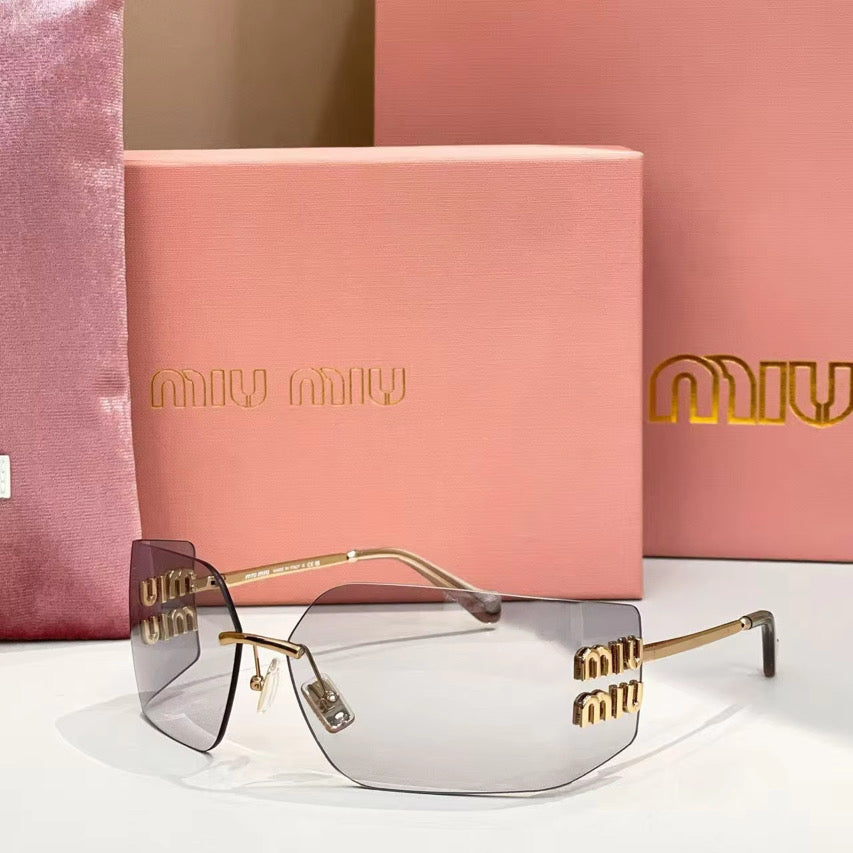 Oversized Sheer Sunglasses