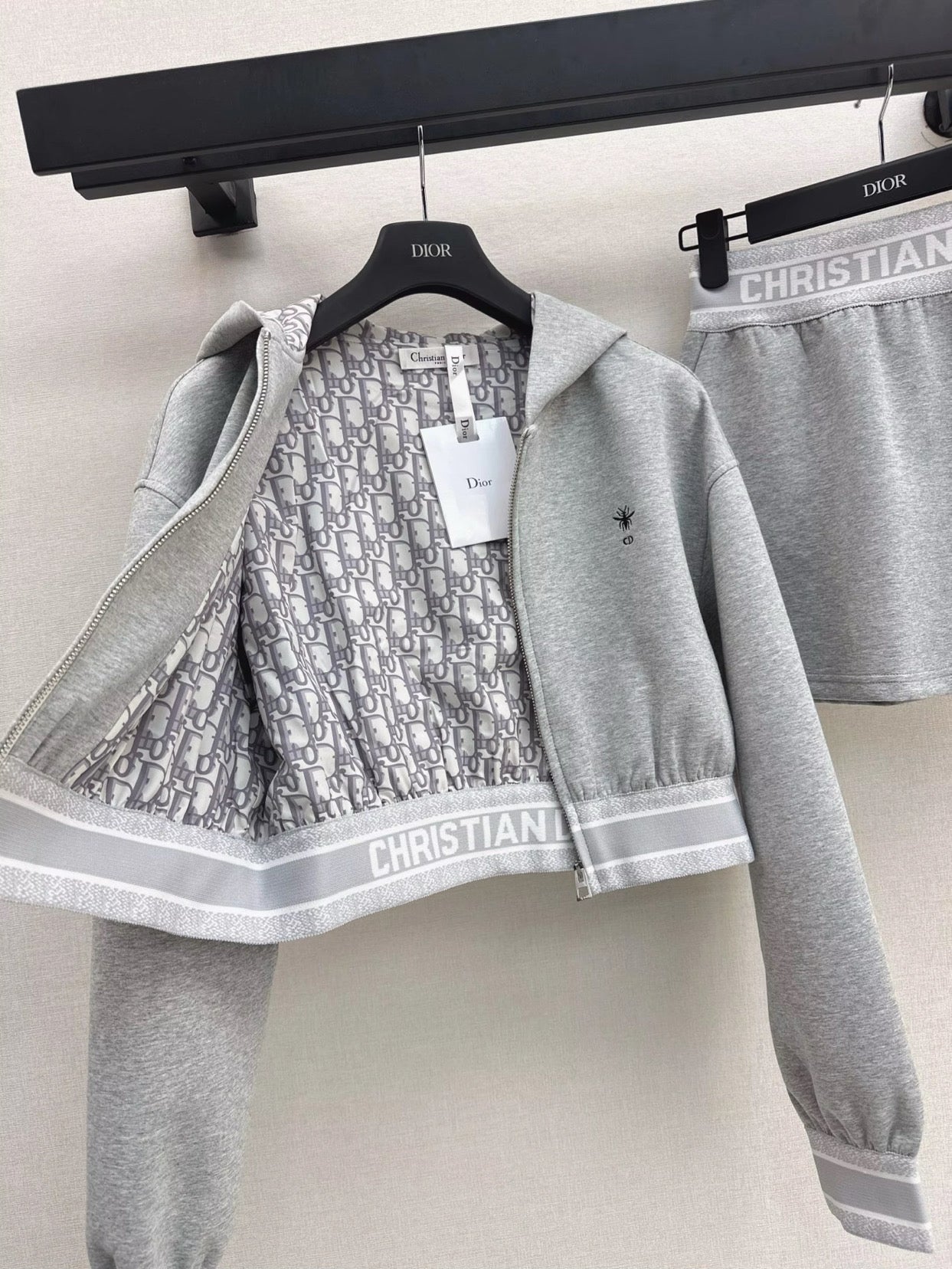Zip up top & Skirt