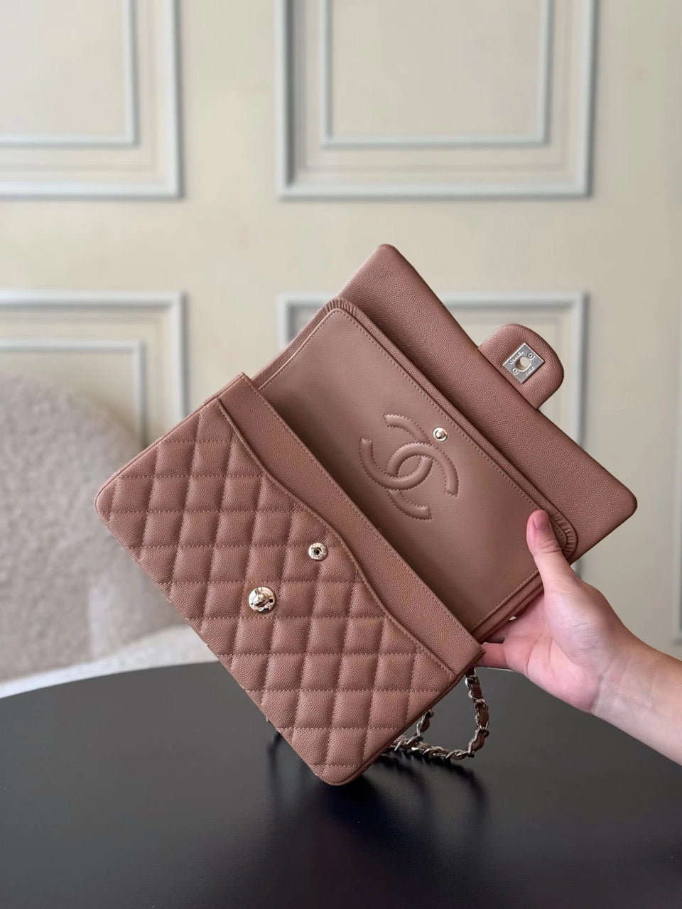 Brown Double Flap