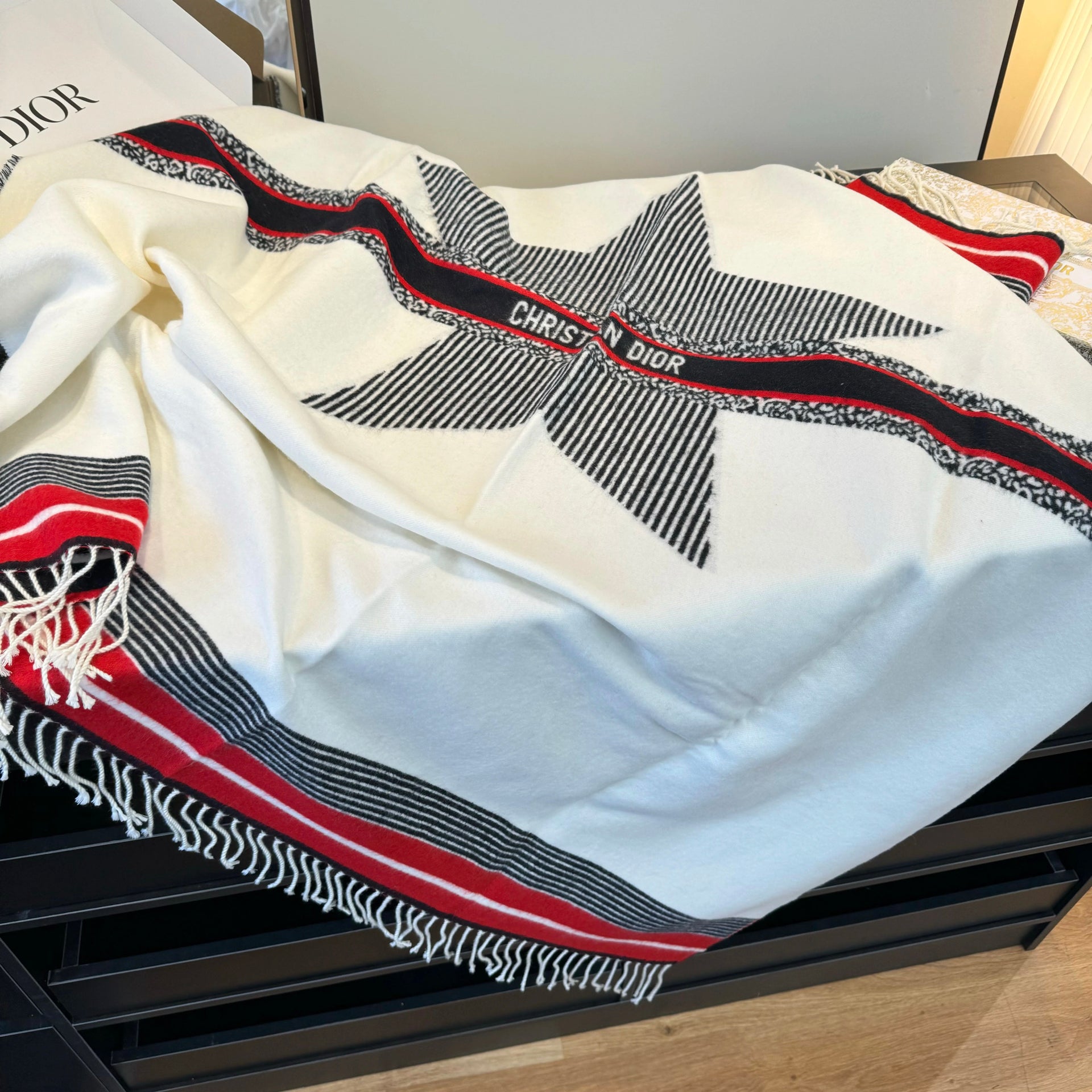 White Shawl with Star